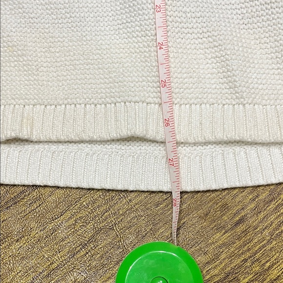 3/$10-Talbots Women's Sweater - Navy and Cream Stripes - Picture 6 of 8